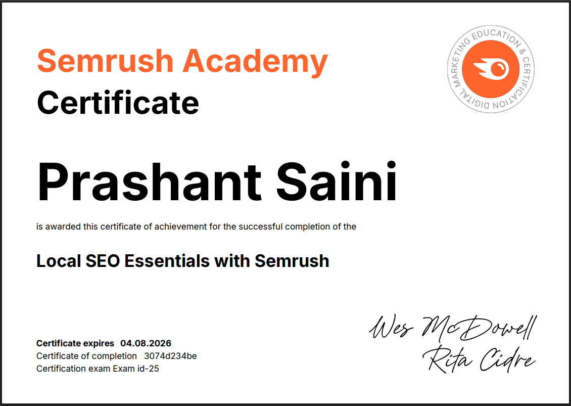 Certification 4